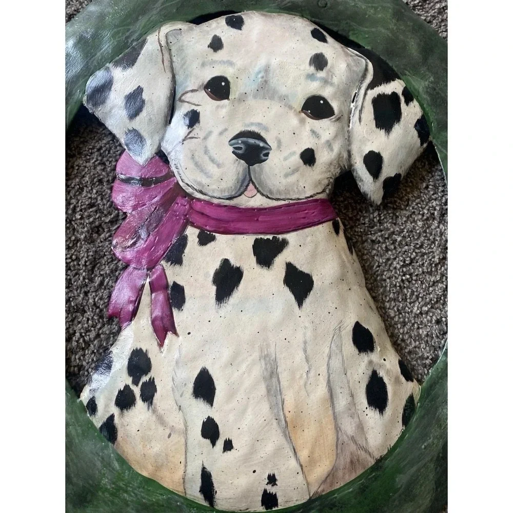 Dalmatian Metal Hanging Decoration Indoor Outdoor Dog Puppy